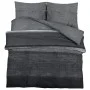 Juego de funda nórdica algodón gris oscuro 155x220 cm de , Fundas de nórdico - Ref: Foro24-136485, Precio: 34,85 €, Descuento: %
