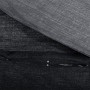 Juego de funda nórdica algodón gris oscuro 155x220 cm de , Fundas de nórdico - Ref: Foro24-136485, Precio: 35,76 €, Descuento: %