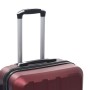 Juego de maletas rígidas ruedas trolley 3 pzas rojo tinto ABS de vidaXL, Maletas - Ref: Foro24-91874, Precio: 108,45 €, Descu...