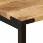 Mesas de centro apilables 3 pzas madera maciza mango y hierro by , Side tables - Ref: Foro24-358561, Price: 69,61 €, Discount: %