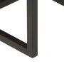 Mesas de centro apilables 3 pzas madera maciza mango y hierro by , Side tables - Ref: Foro24-358561, Price: 69,61 €, Discount: %