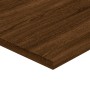 Estantes pared 4 uds madera ingeniería marrón roble 40x50x1,5cm de , Estantes y estanterías - Ref: Foro24-838223, Precio: 38,...