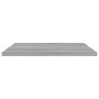 Estantes pared 4 uds madera ingeniería gris Sonoma 40x50x1,5 cm de , Estantes y estanterías - Ref: Foro24-838221, Precio: 38,...