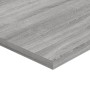 Estantes pared 4 uds madera ingeniería gris Sonoma 40x50x1,5 cm de , Estantes y estanterías - Ref: Foro24-838221, Precio: 38,...