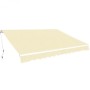 Toldo plegable de operación manual 600 cm color crema de vidaXL, Toldos - Ref: Foro24-276353, Precio: 561,08 €, Descuento: %