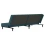 Sofá cama de 2 plazas terciopelo azul de , Sofás - Ref: Foro24-375731, Precio: 227,48 €, Descuento: %