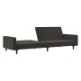 Sofá cama de 2 plazas terciopelo gris oscuro de , Sofás - Ref: Foro24-375738, Precio: 259,97 €, Descuento: %
