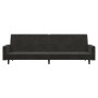 Sofá cama de 2 plazas terciopelo gris oscuro de , Sofás - Ref: Foro24-375738, Precio: 259,97 €, Descuento: %