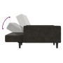 Sofá cama de 2 plazas terciopelo gris oscuro de , Sofás - Ref: Foro24-375738, Precio: 259,97 €, Descuento: %