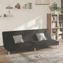 Sofá cama de 2 plazas tela negro de , Sofás - Ref: Foro24-375725, Precio: 237,90 €, Descuento: %