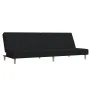Sofá cama de 2 plazas tela negro de , Sofás - Ref: Foro24-375725, Precio: 237,90 €, Descuento: %