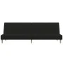 Sofá cama de 2 plazas tela negro de , Sofás - Ref: Foro24-375725, Precio: 237,90 €, Descuento: %