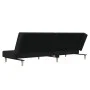 Sofá cama de 2 plazas tela negro de , Sofás - Ref: Foro24-375725, Precio: 237,90 €, Descuento: %