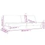 Sofá cama de 2 plazas tela negro de , Sofás - Ref: Foro24-375725, Precio: 237,90 €, Descuento: %