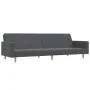 Sofá cama de 2 plazas tela gris claro de , Sofás - Ref: Foro24-375727, Precio: 258,25 €, Descuento: %