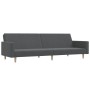 Sofá cama de 2 plazas tela gris claro de , Sofás - Ref: Foro24-375727, Precio: 261,61 €, Descuento: %