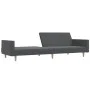 Sofá cama de 2 plazas tela gris claro de , Sofás - Ref: Foro24-375727, Precio: 258,25 €, Descuento: %