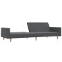 Sofá cama de 2 plazas tela gris claro de , Sofás - Ref: Foro24-375727, Precio: 261,61 €, Descuento: %