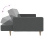 Sofá cama de 2 plazas tela gris claro de , Sofás - Ref: Foro24-375727, Precio: 261,61 €, Descuento: %