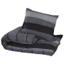 Juego de funda nórdica algodón gris oscuro 200x220 cm de , Fundas de nórdico - Ref: Foro24-136427, Precio: 28,50 €, Descuento: %