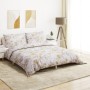 Juego de funda nórdica algodón blanco y marrón 240x220 cm de , Fundas de nórdico - Ref: Foro24-136404, Precio: 28,85 €, Descu...