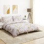 Juego de funda nórdica algodón blanco y marrón 200x200 cm de , Fundas de nórdico - Ref: Foro24-136406, Precio: 24,71 €, Descu...