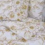 Juego de funda nórdica algodón blanco y marrón 155x220 cm de , Fundas de nórdico - Ref: Foro24-136410, Precio: 28,65 €, Descu...
