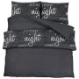 Juego de funda nórdica algodón negro 200x200 cm de , Fundas de nórdico - Ref: Foro24-136534, Precio: 28,54 €, Descuento: %