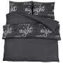 Juego de funda nórdica algodón negro 260x220 cm de , Fundas de nórdico - Ref: Foro24-136536, Precio: 33,77 €, Descuento: %