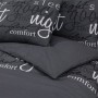 Juego de funda nórdica algodón negro 260x220 cm de , Fundas de nórdico - Ref: Foro24-136536, Precio: 33,77 €, Descuento: %