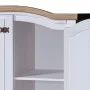 Armario madera de pino Mexicano estilo Corona blanco 3 puertas de vidaXL, Armarios roperos - Ref: Foro24-282622, Precio: 445,...