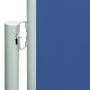 Toldo lateral retráctil de jardín azul 200x600 cm de , Sombrillas - Ref: Foro24-317972, Precio: 117,88 €, Descuento: %