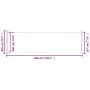 Toldo lateral retráctil de jardín azul 200x600 cm de , Sombrillas - Ref: Foro24-317972, Precio: 117,88 €, Descuento: %