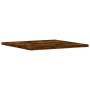 Estantes pared 4 uds madera ingeniería roble humo 40x40x1,5 cm de , Estanterías - Ref: Foro24-838213, Precio: 32,91 €, Descue...