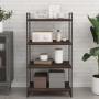 Estantes pared 4 uds madera ingeniería marrón roble 60x40x1,5cm de , Estanterías - Ref: Foro24-838247, Precio: 38,72 €, Descu...