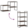 Estantes pared 4 uds madera ingeniería marrón roble 60x40x1,5cm de , Estanterías - Ref: Foro24-838247, Precio: 38,72 €, Descu...