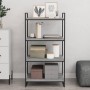 Estantes pared 4 uds madera ingeniería gris Sonoma 60x50x1,5 cm de , Estanterías - Ref: Foro24-838251, Precio: 39,53 €, Descu...