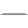 Estantes pared 4 uds madera ingeniería gris Sonoma 60x50x1,5 cm de , Estanterías - Ref: Foro24-838251, Precio: 39,53 €, Descu...
