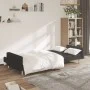 Sofá cama de 2 plazas tela negro de , Sofás - Ref: Foro24-375729, Precio: 264,32 €, Descuento: %
