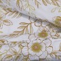 Juego de funda nórdica algodón blanco y marrón 200x200 cm de , Fundas de nórdico - Ref: Foro24-136403, Precio: 24,26 €, Descu...