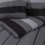 Juego de funda nórdica algodón gris oscuro 220x240 cm de , Fundas de nórdico - Ref: Foro24-136422, Precio: 31,63 €, Descuento: %