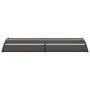 Marquesina de puerta PC negro 240x75 cm de vidaXL, Toldos - Ref: Foro24-144826, Precio: 76,79 €, Descuento: %