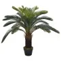 Planta artificial palmera cica con macetero 90 cm verde de vidaXL, Flora artificial - Ref: Foro24-280185, Precio: 100,13 €, D...