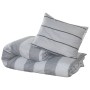 Juego de funda nórdica algodón gris 240x220 cm de , Fundas de nórdico - Ref: Foro24-136434, Precio: 29,98 €, Descuento: %