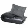 Juego de funda nórdica algodón gris oscuro 260x240 cm de , Fundas de nórdico - Ref: Foro24-136483, Precio: 38,67 €, Descuento: %
