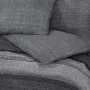 Juego de funda nórdica algodón gris oscuro 260x240 cm de , Fundas de nórdico - Ref: Foro24-136483, Precio: 38,67 €, Descuento: %
