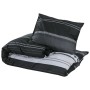 Juego de funda nórdica algodón negro y blanco 200x200 cm de , Fundas de nórdico - Ref: Foro24-136504, Precio: 26,85 €, Descue...