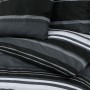 Juego de funda nórdica algodón negro y blanco 200x200 cm de , Fundas de nórdico - Ref: Foro24-136504, Precio: 26,85 €, Descue...