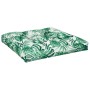 Cojines para palets 2 unidades tela estampado de hojas de , Cojines para sillas y sofás - Ref: Foro24-360701, Precio: 59,93 €...
