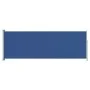 Toldo lateral retráctil para patio azul 220x600 cm de , Sombrillas - Ref: Foro24-317978, Precio: 126,78 €, Descuento: %